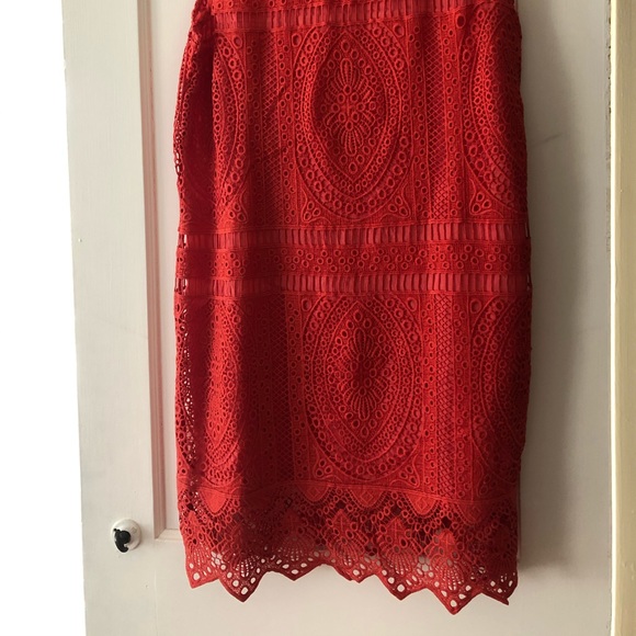 NWT Mango Eyelet Linen Dress - Picture 4 of 5